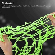 Standard Luminous Basketball Net Green Fluorescent Net Net Frame Hanging Basketball Sporting I7m3