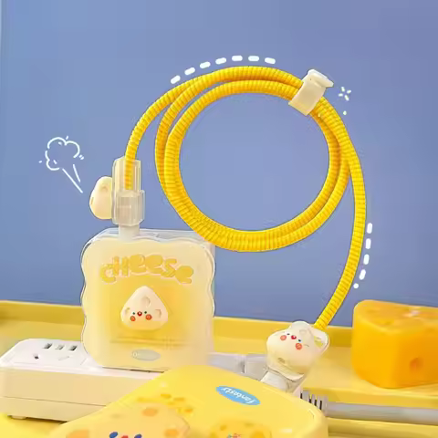 Applicable Xiaomi 67W Data Cable Protective Set Redmi Charger Head Note/11/12/13/Pro/K60/k50 Charger