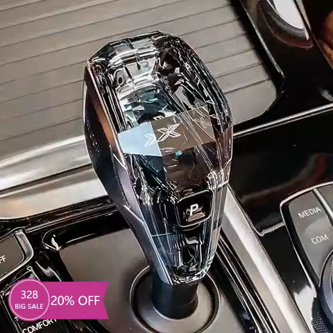Luxury Crystal Shift Knob Gear Lever for BMW 1 3 5 X6 Series G20 G2 G08 F25 F26 F15 F30 F35 2017-202