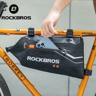 ROCKBROS Bike Frame Bag Big Capacity 3.5 L MTB Bag Waterproof Portable Road Bicycle Storage Bag Bike Accessories