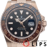 勞力士 GMT-Master II 腕錶 126715CHNR，附原廠錶盒、保固卡，18K 玫瑰金，男士腕錶，黑色錶盤，拋光處理，成色極佳 [二手]