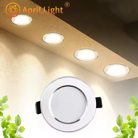 LED Downlight 3W 5W 7W 12W 15W Round Recessed Lamp 220V Led Bulb Bedroom Kitchen Indoor LED Spot Lig