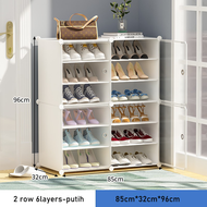 CHIC Tahan Debu Rak Sepatu Portable Transparan Shoe Cabinet Multi-lapisan Shoe Organisers
