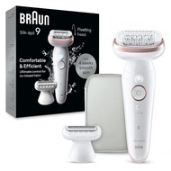Braun Epilator Silk-épil 9, Hair Removal Device, Women Shaver & Trimmer, Pivoting Head, Wet and Dry 