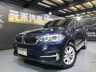 2015年式 F15型 BMW X5 xDrive35i 3.0 汽油 璀璨藍 實跑9萬公里保證！