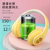 "In stock" cross-border explosion B39 macaron headset 5.0 wireless Bluetooth headset call folding card music game 10.31