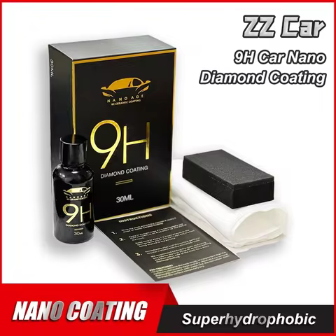Car Nano Diamond Coating 9H Car Accessories Detailing Scratch Resistant Super Hydrophobic Anti-Uv An