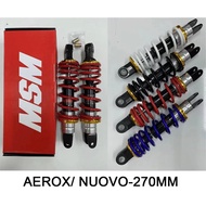 ♞,♘,♙motorcycle rear shock for aerox,nouvo 270mm one set