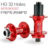 ELYON HG MTB Boost Hub 11 12ความเร็วด้านหน้า,32H จาน2/4ดุมล้อ148*12 15*110มม. ผ่านฮับจักรยาน Alex