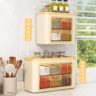 BIG SALE Sunxin Kitchen Spice Rack C06/ Knife Holder Kitchen Spice Rack 4 & 6 Drawers