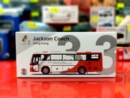 全新 TINY 微影 33 JACKSON COACH HONG KONG 香港 旅遊巴士 合金車仔