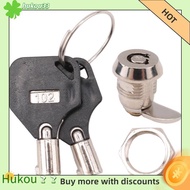 hukou Cabinet Door Quarter Turn Security Tubular Cam Lock w Keys
