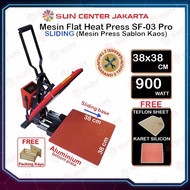 ADA Mesin Press Sablon Kaos 38x38 Digital Premium SF-01 / SF-03 Kaos, Bag, Puzzle, Plat Aluminium, B
