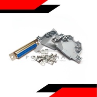 DB25 RS232 Parallel Female Connector 25-Pin D-Sub Solder Type DB25 Female Solder Cup Connector with