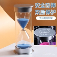 /60 Ornaments/Timer Management 30 Hourglass 5 Shock-Resistant/Minute Gift New Year Learning Creative
