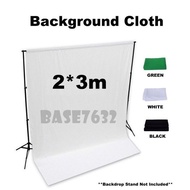 Photography Foto 2*3m 2x3m 2m 3m 200cm 300cm WHITE Cotton Cloth Shooting Background Camera Muslin Ba