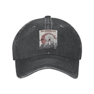 Street Style Cowboy Cap Bichonzilla Bichon Frise Trend Printing Series