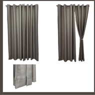 B5 Ready Made Curtain 90%Blackout Siap Jahit Langsir(Free Cangkuk / ring)Langsir RAYA Kain Tebal 100%Polyester Blackout