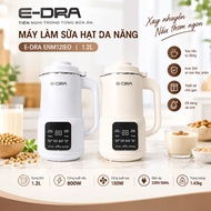 E-DRA ENM12IEO Nut Milk Maker – 1.2L Multifunctional Cooking Blender, 800W Capacity, 304 Stainless S