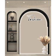 3D/5D printed livestream backdrop - Pre-printed photography Background with luxurious live corner se