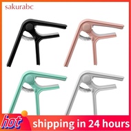 Sakurabc Guitar Capo  Electric Clip Universal Non Slip Point for Ukulele