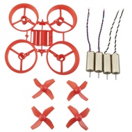 DIY Mini RC Drone 65mm Frame Kit with 4 Motors 4 Propellers for JJRC H36 Furibee F36 Eachine E010
