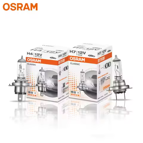 OSRAM Original H1 H4 H3 H7 12V Light Standard Lamp 3200K Headlight Auto Fog Lamp 55W 65W 100W Car Ha