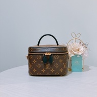 LOUIS VUITTON LV盒子包 化妝包 老花VANITY PM SIZE