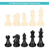 32 Pcs Chess Pieces Only, Chessmen Game Set Chess Pieces Replacement, Standard Tournament Chess Piec