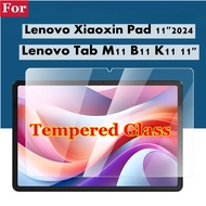 HD Tempered Glass For Lenovo Xiaoxin Pad 2024 Tab M11 K10 B11 K11 11" Anti-Scratch Screen Protector 