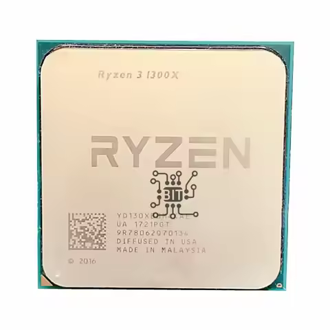 Ryzen 3 1300X R3 1300X 3.5 GHz Quad-Core Quad-Thread CPU Processor YD130XBBM4KAE Socket AM4