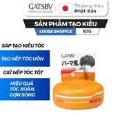 Sáp vuốt tóc GATSBY Moving Rubber Loose Shuffle I sáp vuốt tóc uốn xoăn & gợn sóng 80g