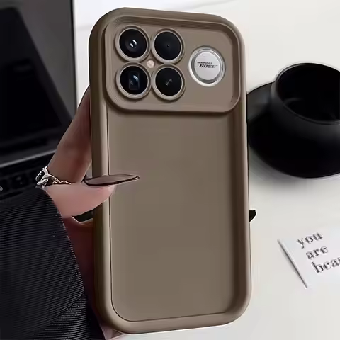 For POCO F8 F7 X7 Ultra F8 F7 X7 Pro Case Fashion Solid Color Full-coverage Silicone Cover For POCO