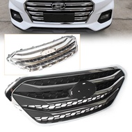 For Hyundai Tucson ix35 Car Front Grille Upper Radiator Hood Grill 2013 2014 2015 2016 With Emblem l