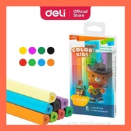 Deli Colored Pencils 8 Colors EC135-8