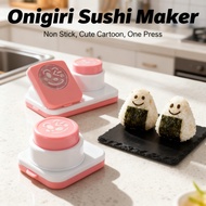 Mold Onigiri Sushi Bento Mould Maker Bento Tool Japanese DIY Sushi Non Stick Cartoon Cute