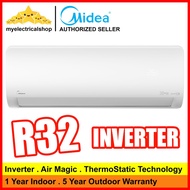 Midea 2.0 HP Inverter Air Cond / AirCond / Air Conditioner Xtreme Save Wall Mounted Split MSXS-19CRDN8