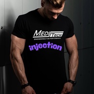 MEDITECH TSHIRT LOGO COTTON MEN BLACK COLOUR FREE SIZE