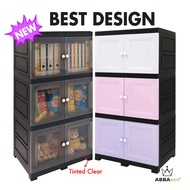 3 Tier Drawer Cabinet Abbaware Large Capacity/Storage Cabinet/ Plastik Kabinet/ Laci Simpanan