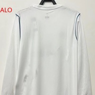 Cotopaxi 1718 Real Madrid Home Jersey No. 7 Ronaldo Long Sleeve Football Shirt Real Madrid Ramos Emb