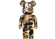 Bearbrick x BAPE mastermind 1000%