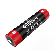 Klarus 18GT-40 แบต 18650 มีความจุสูงสุดตอนนี้ 4000mAh 3.6V ที่มีวงจรจ่ายกระแสได้สูงถึง 10A.