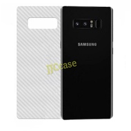 Samsung Note 9 5 S9 Plus Carbon Fiber Back Film Sticker Screen protector Clear 3D Protector
