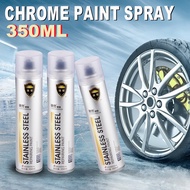 350 ML Chrome Spray Paint / Cat chrome /Anti Karat Warna Stainless / Cat Semprot Chrome / Cat sempro