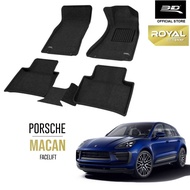 3D ROYAL Car Mat Porsche Macan (2020 - Present)