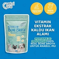 VETRIPRO OMEGA TRIPLE BONE BROTH (FISH) Vitamins for Cats & Dogs FISH BONE BROTH