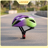 LOVIVER Impact-Absorbing Road Bike Helmet One-Piece Cycle Helmet with Removable Liner Safety Certifi