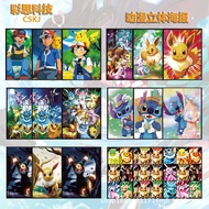 3d Three-Dimensional Painting Poster Three-Dimensional Gradient Painting Pokémon 3d Anime Three-Dime