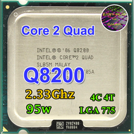 ซีพียู CPU Intel Q6600 Q6700 Q8400 Q9300 Q9400 Q9450 Q9500 Q9550 Q9650 Socket 775 ฟรีซิลิโคน Q6600 O