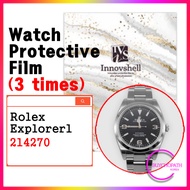 Protection Films for Rolex Explorer1 214270 (3 times) / Scratch & Contamination Prevention Stickers 